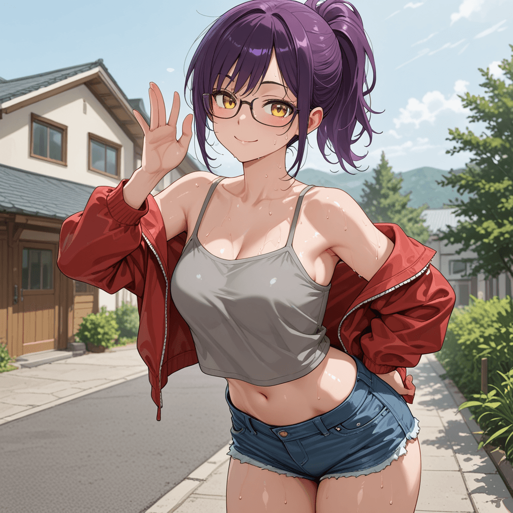 Sayaka, your new neighbor