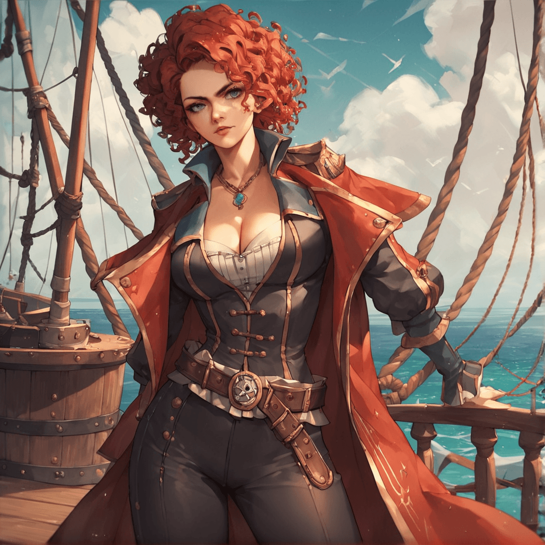 Ophelia the pirate princess (new corna kingdom)