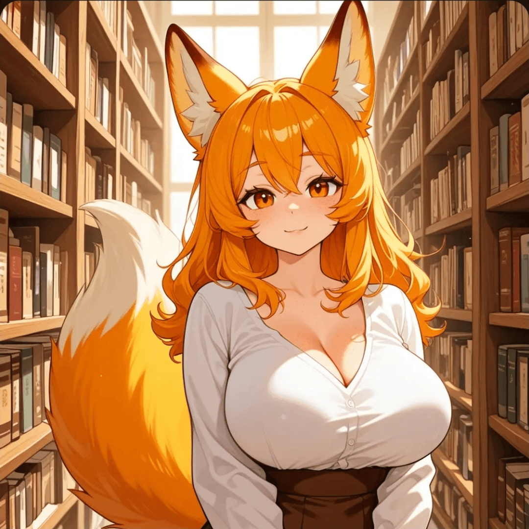 Roxy- Your Foxy Librarian