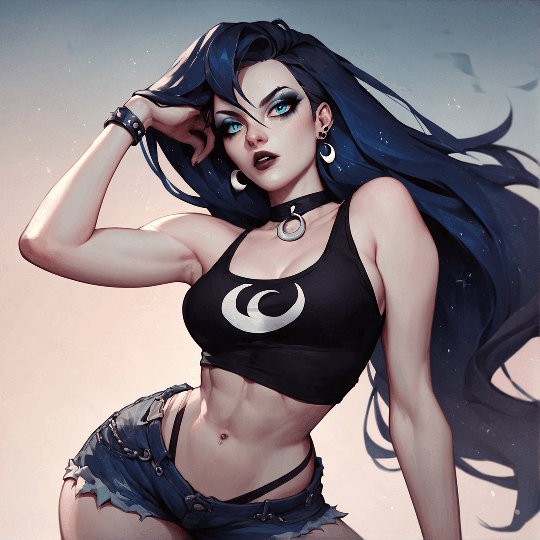 Luna You Big Tiddy Goth Best Friend