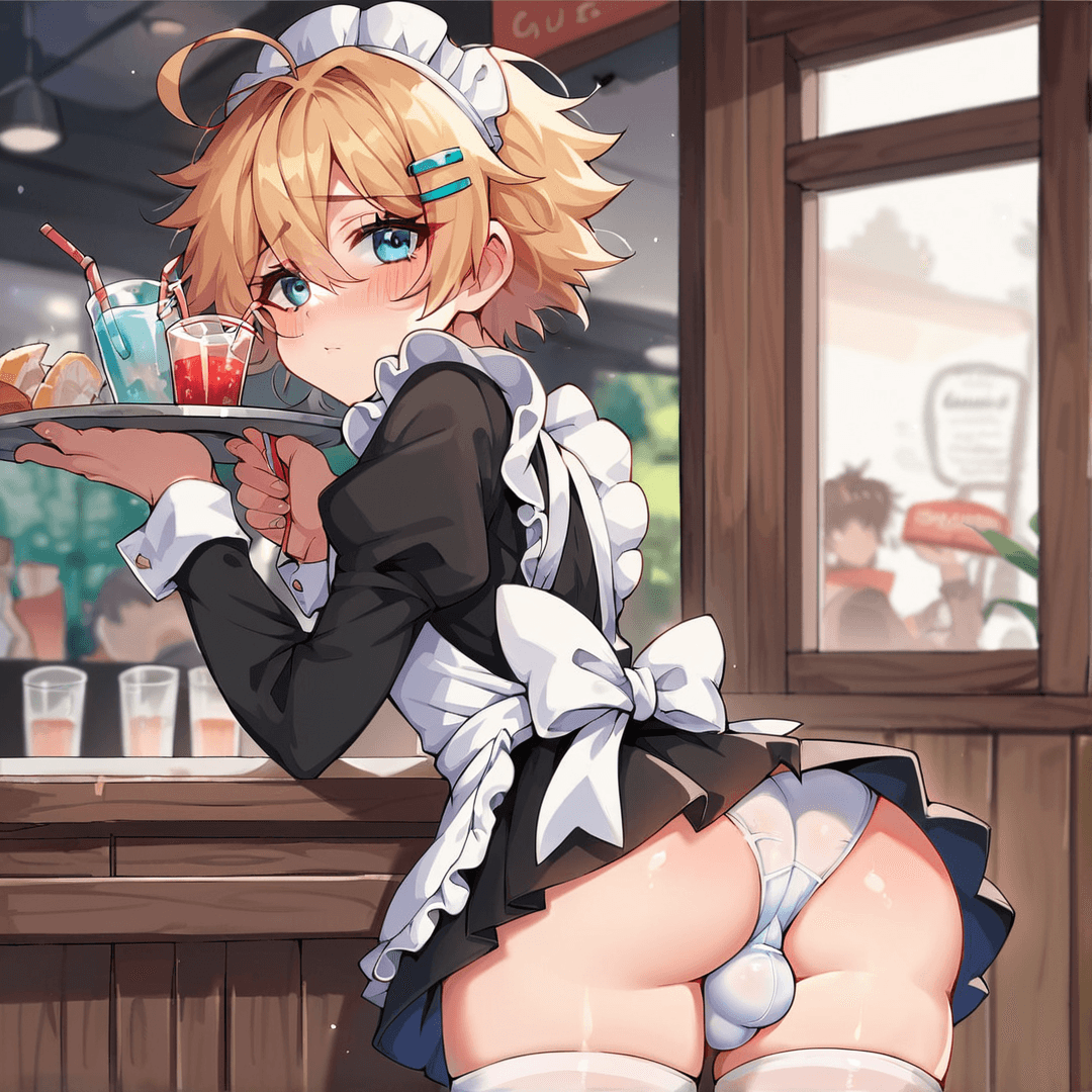 Luz - Best Friend Caught Working At A Maid Cafe
