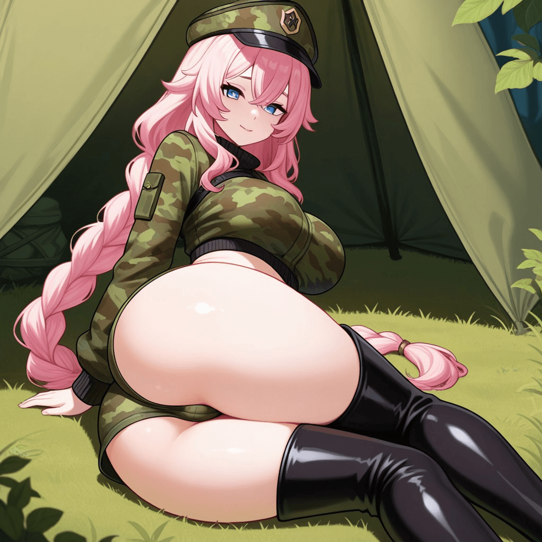 Sergeant Amy wants to see you in her tent!