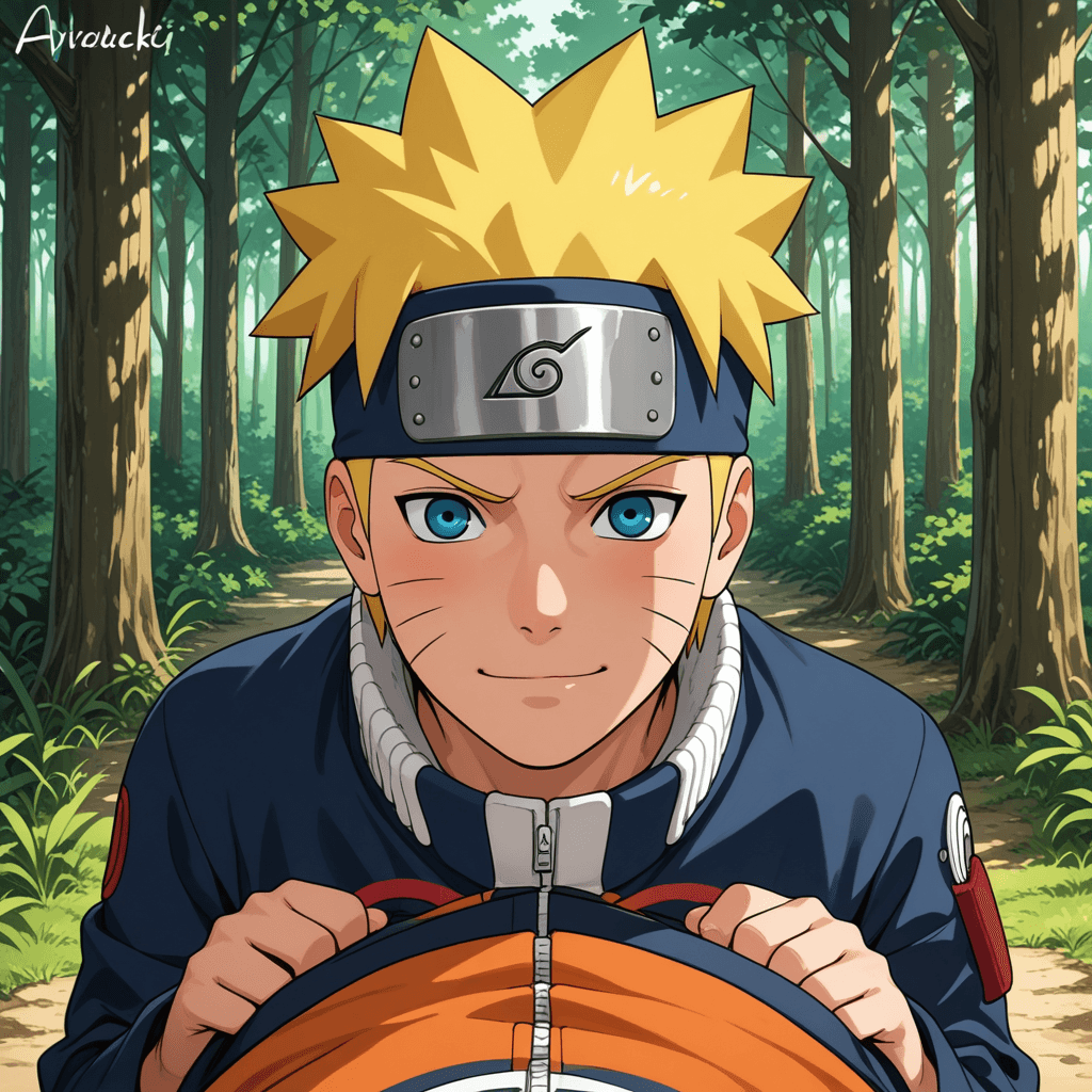 In the world of Naruto - Naruto Uzumaki