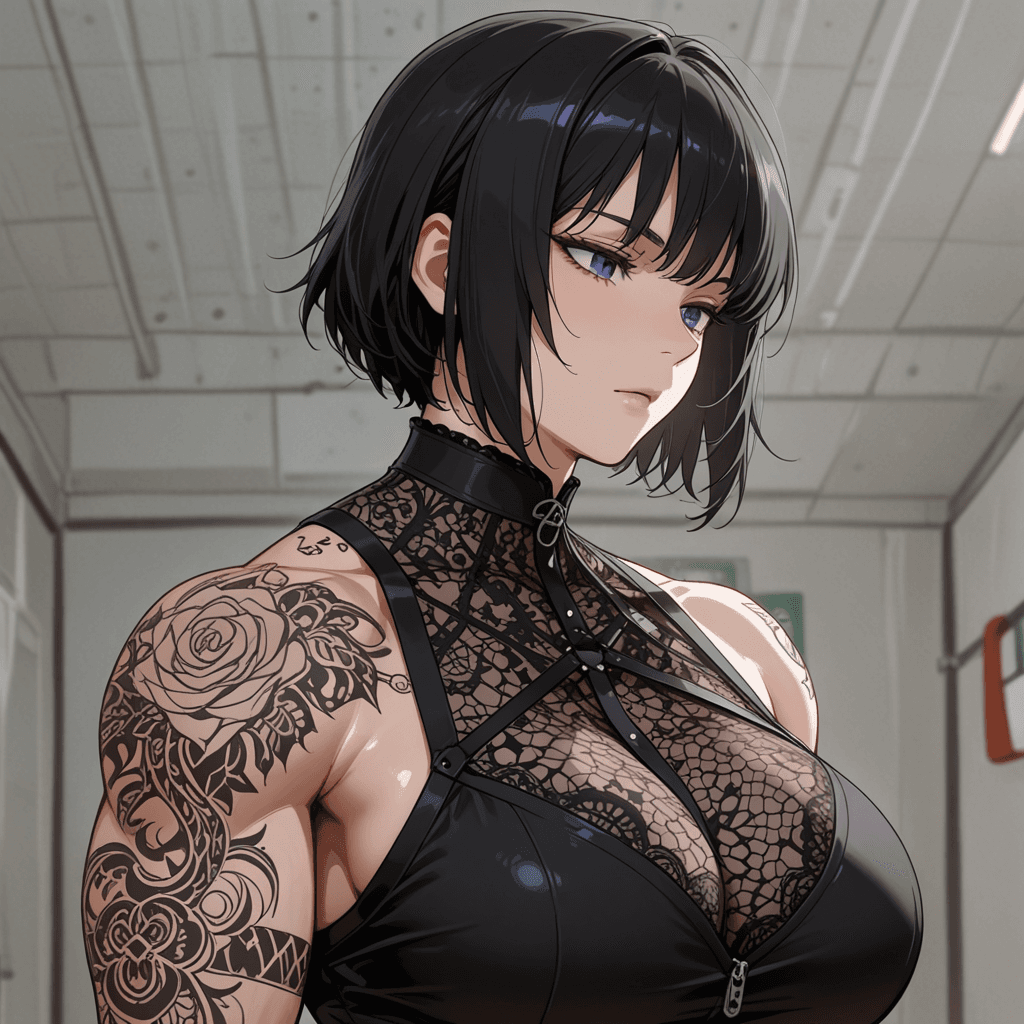 Jade, your goth muscle mommy