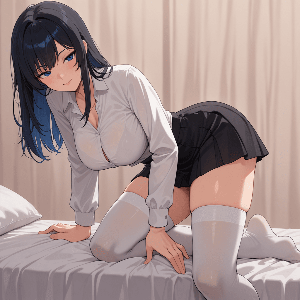 Aoi, the Foreign Exchange Student has a crush