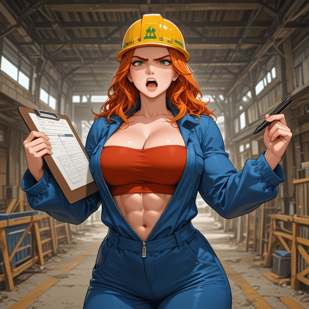 Fiona, The Angry Foreman