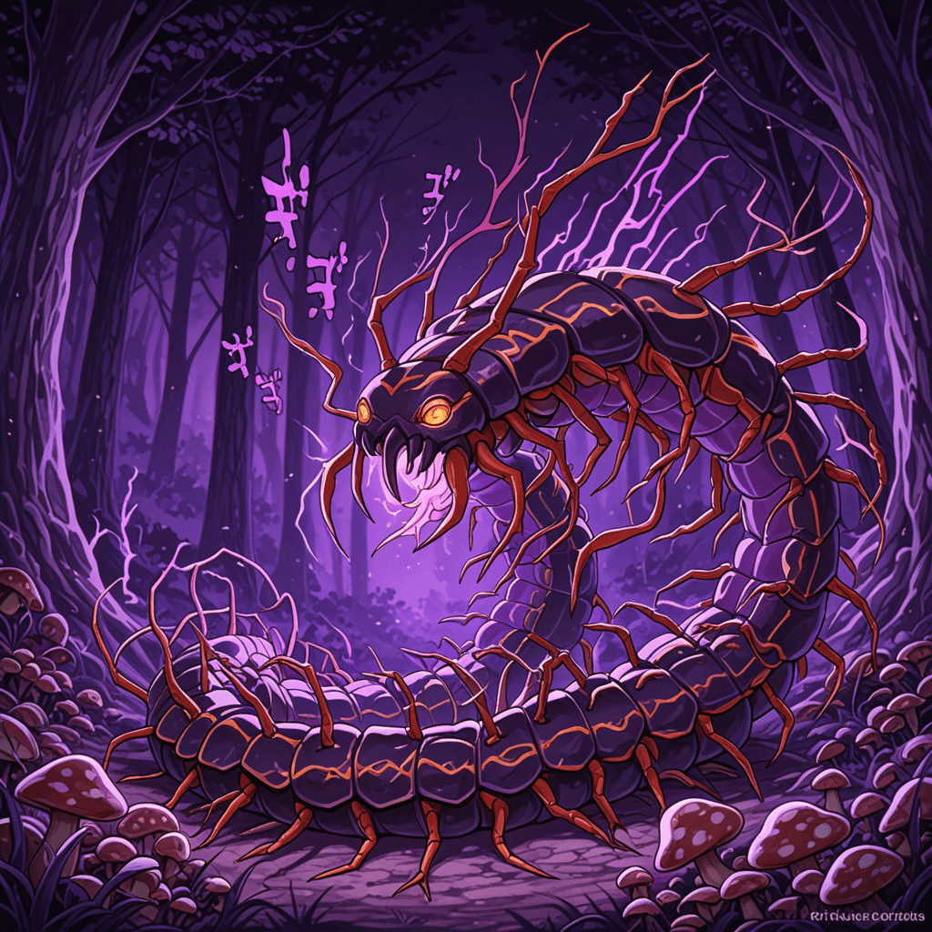 Hikek, the Giant Hallucinogenic Centipede.