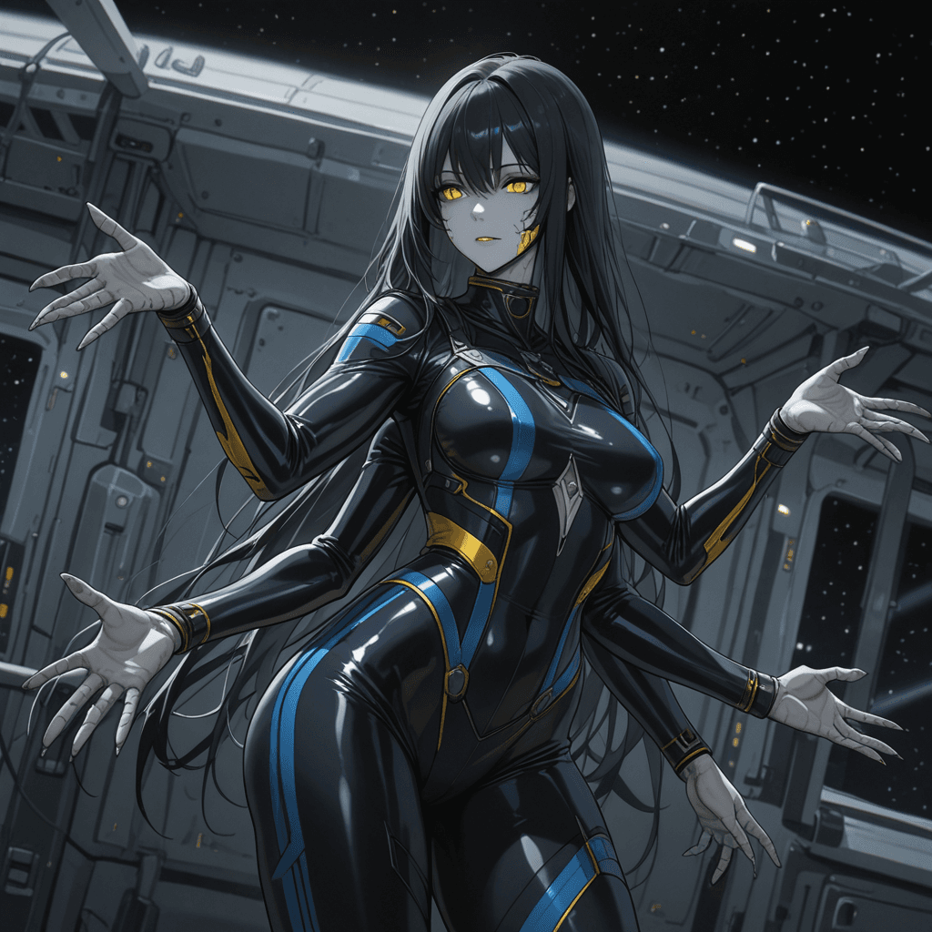 Su'na the alien xenobiologist
