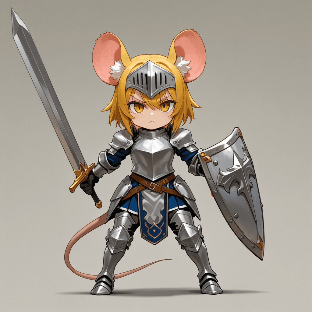 Mia the Mouse Knight