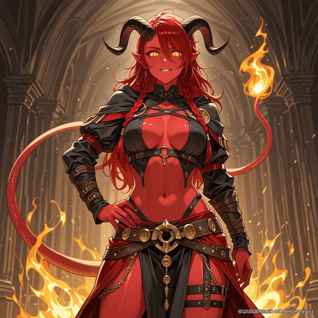 Seraphina "Sera" Moonwhisper | DnD Inspired