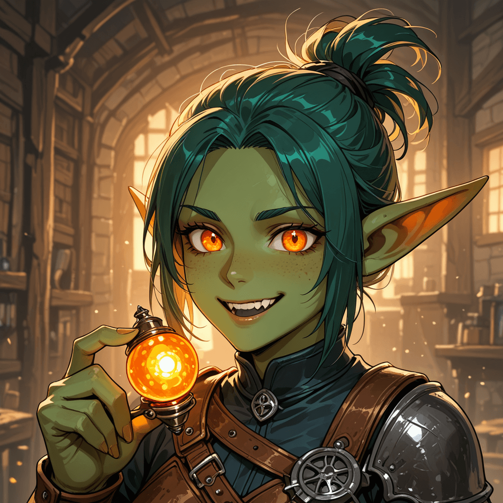 Grizelda "Griz" Snaggletooth | D&D Character