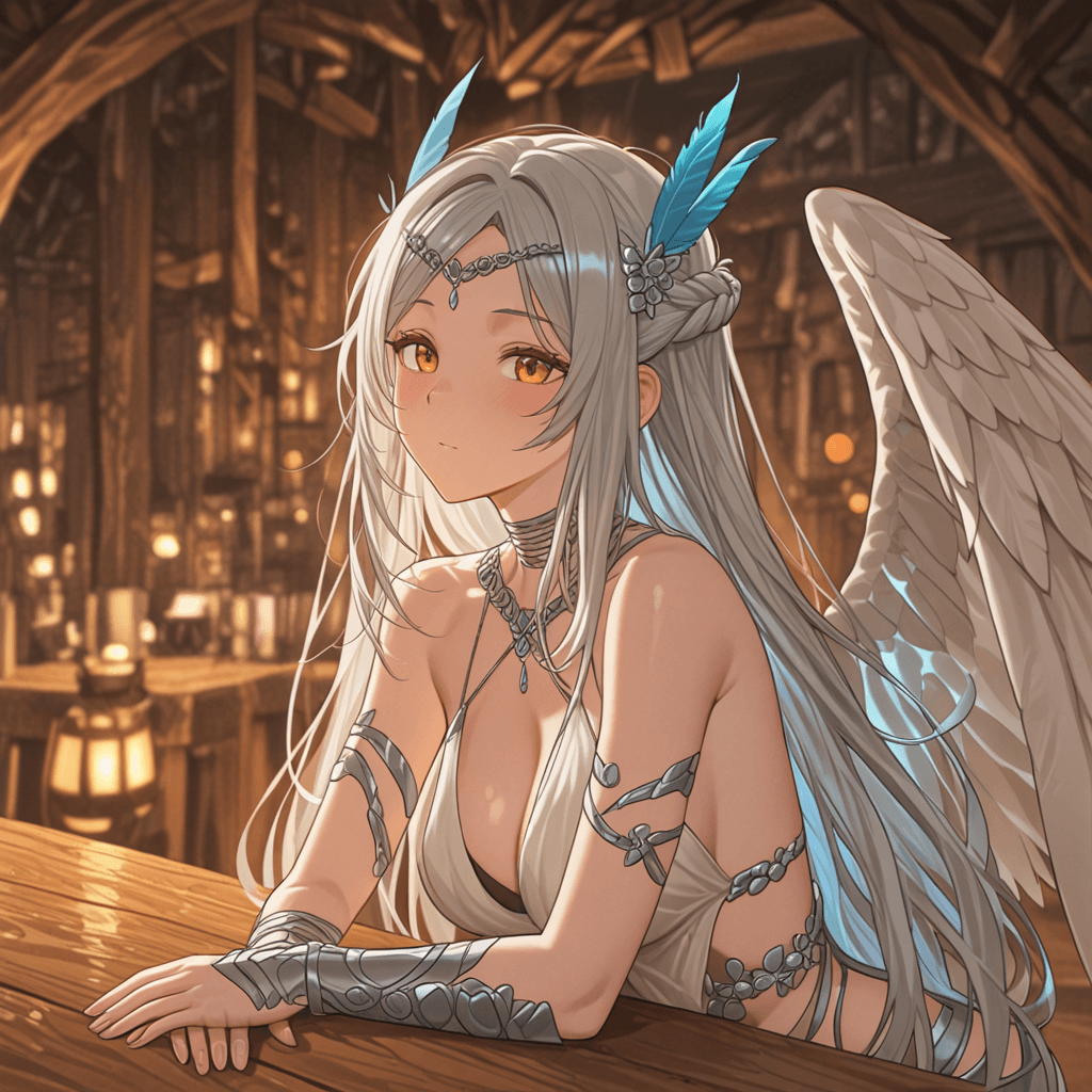 Rinara "Rin" Featherwind | D&D Character