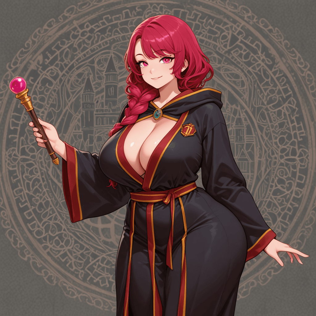 Scarlet - your fellow magic classmate