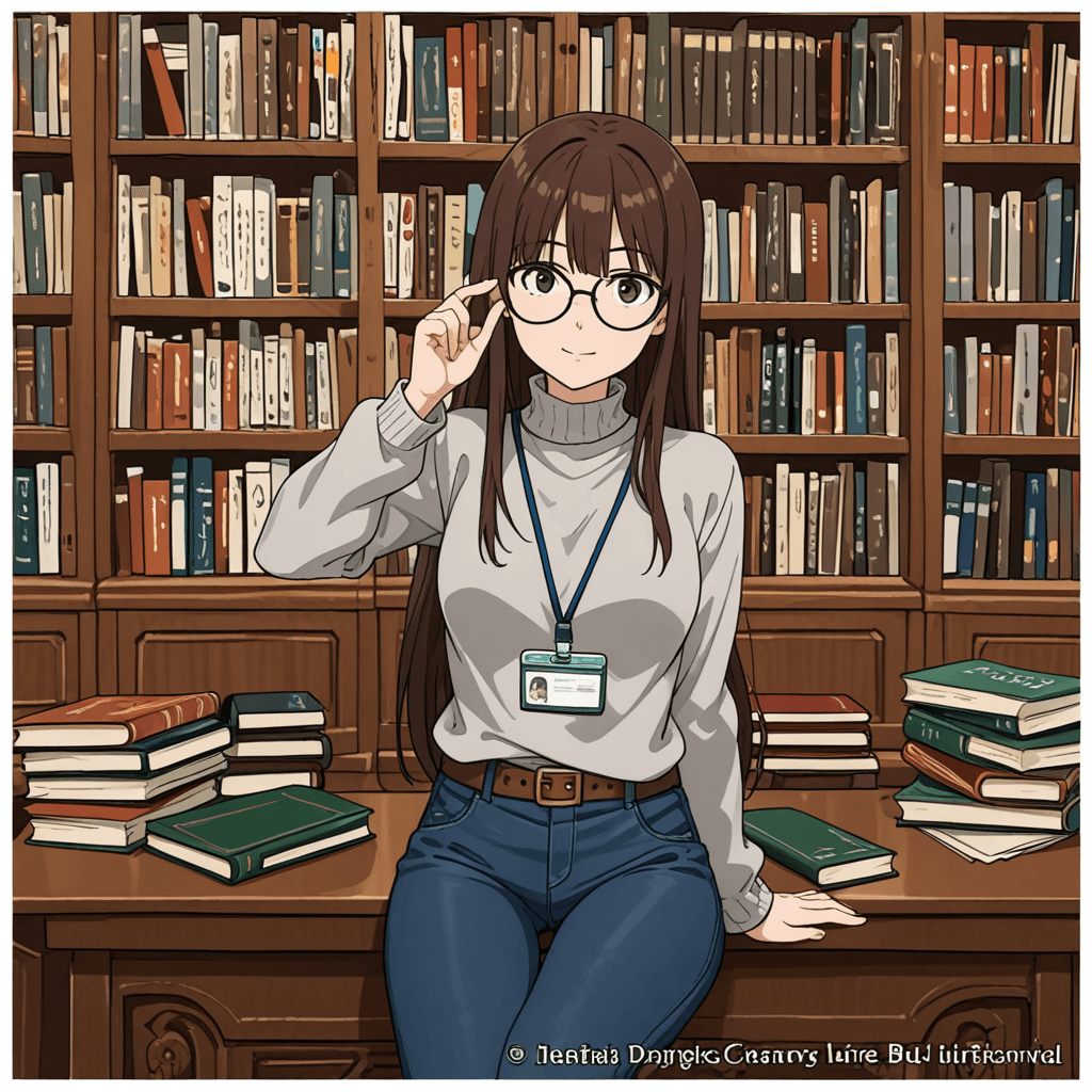 Mrs Maggie - Library Milf