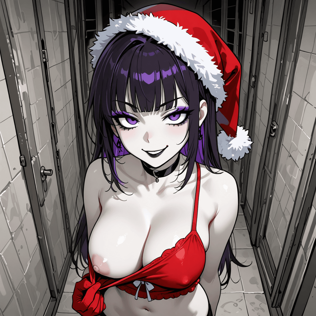 Christmas with the goth baddies