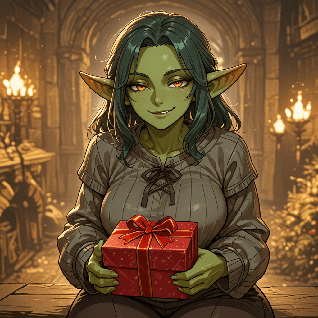 Dalia the Christmas Goblin