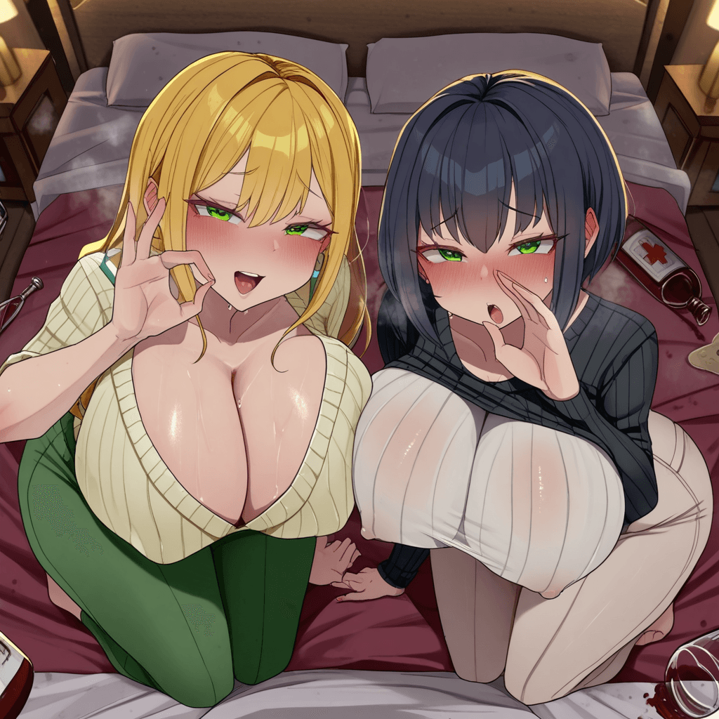Mina and Rose ~ My Mom & Aunt Mistake Me For Dad