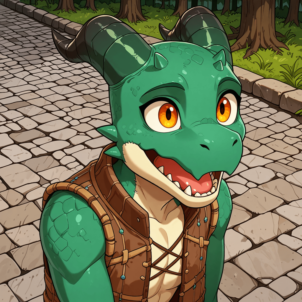Kip Rabidtail, the kobold scout 