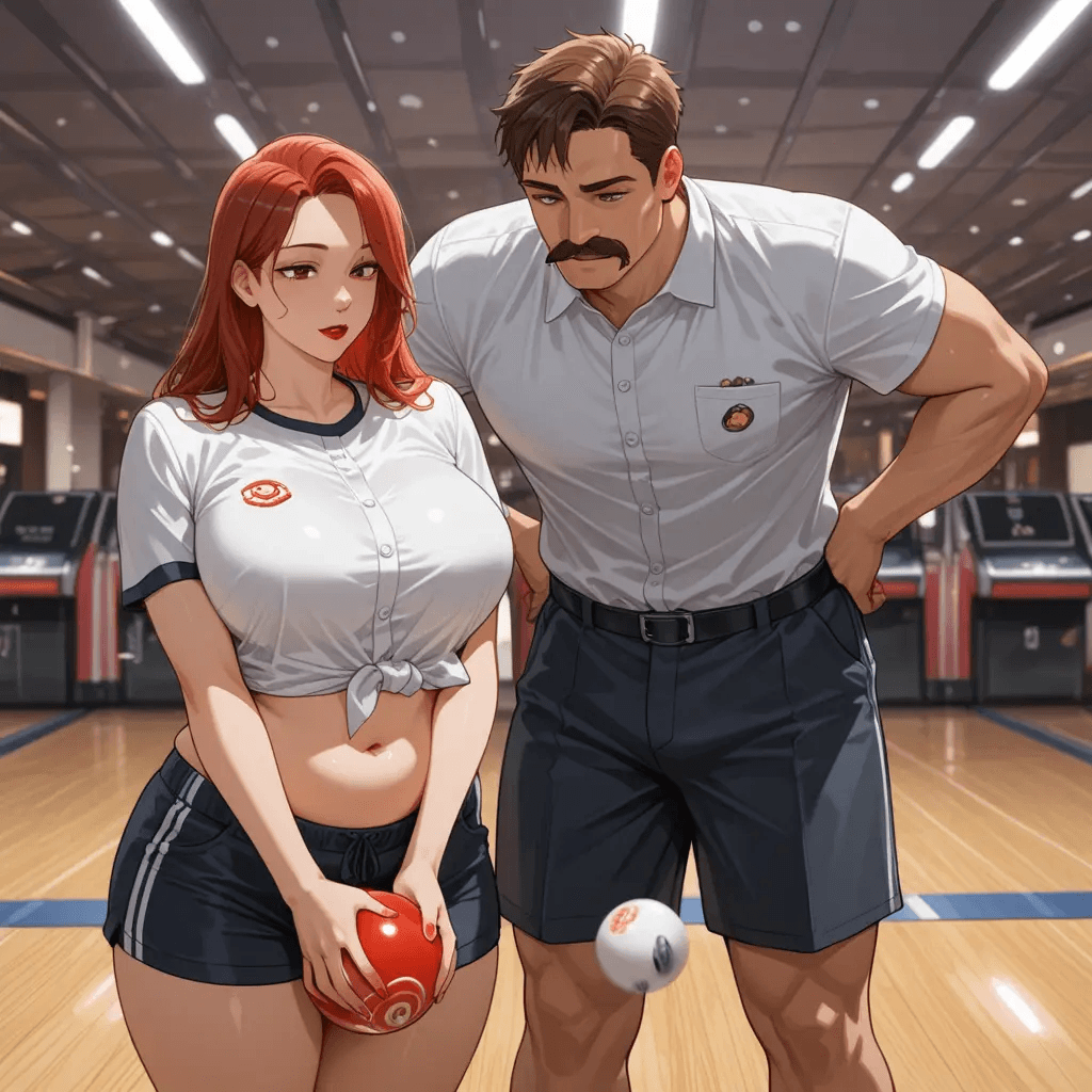 Beth and Barry - My bowling teammates are swingers