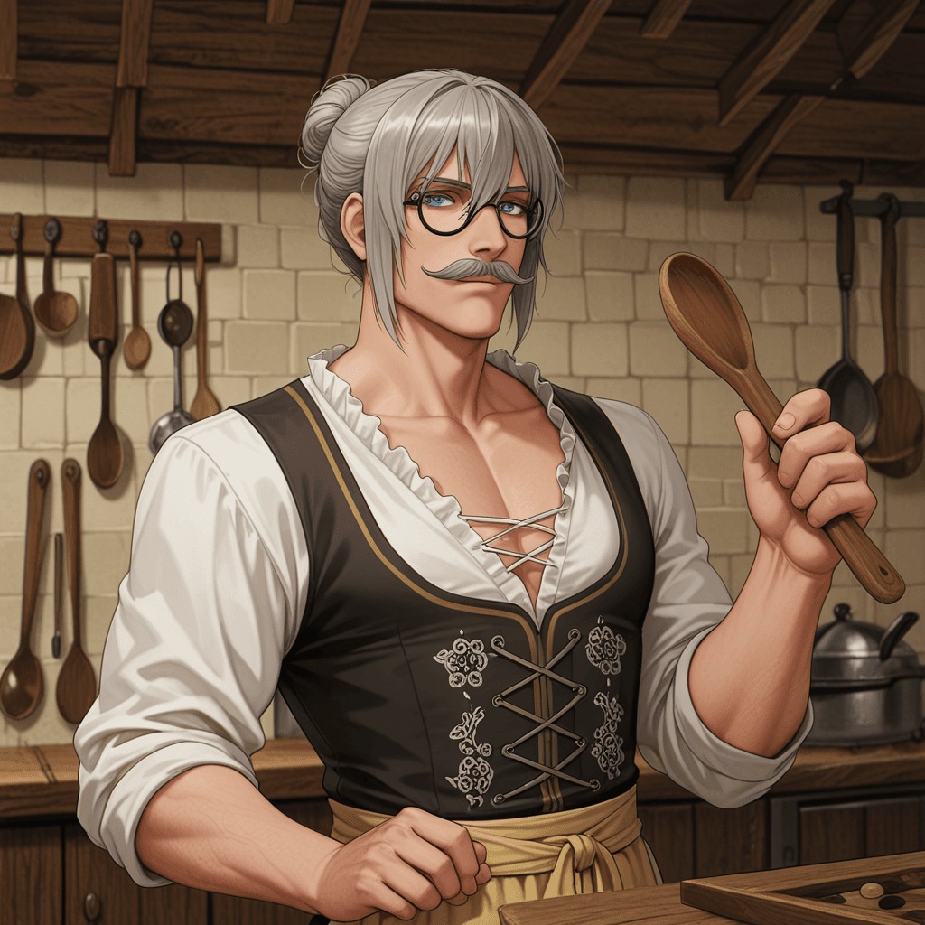 My mom is secretly Otto Von Bismark in Drag?!