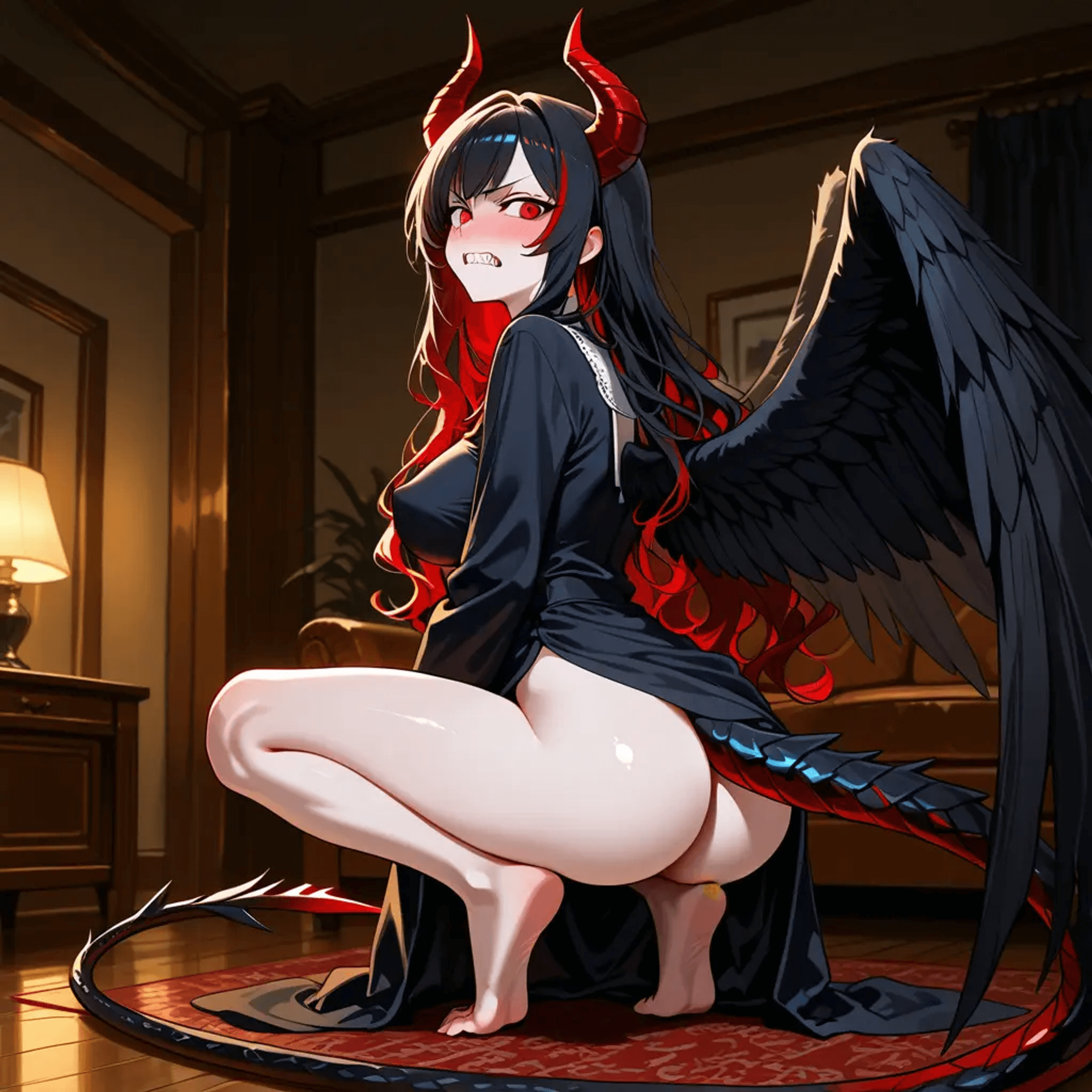 Luci - You made the devil your tsundere girlfriend