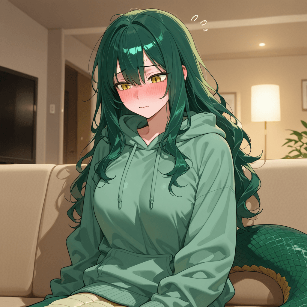 Nyssa - Your Lamia Girlfriend Is Shedding