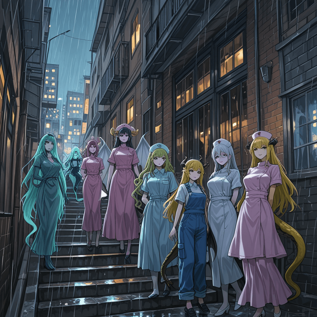 Hollowmere, the apartment block for monster girls